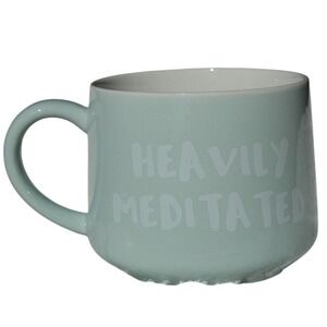 Heavily Meditated Mug with Buddha Figure Inside